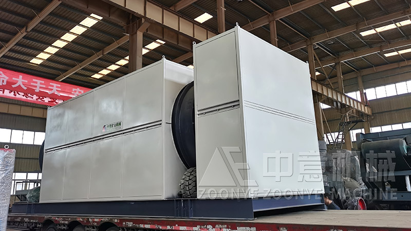 存量垃圾處理站滾筒篩工廠實(shí)拍圖片