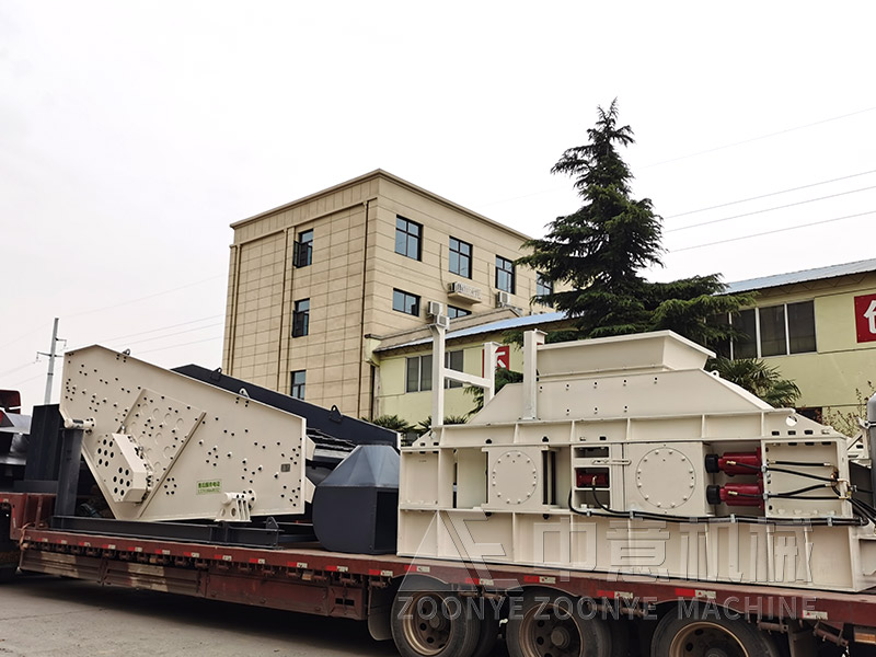 建筑裝修垃圾輕物質(zhì)處理設(shè)備棒條篩實地工廠圖片