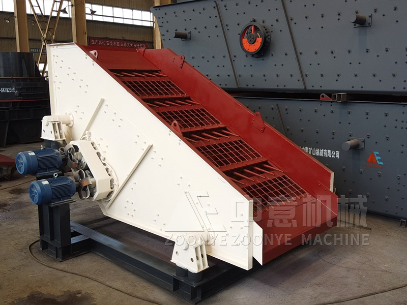 礦物垃圾分選處理成套設(shè)備棒條篩實地工廠圖片