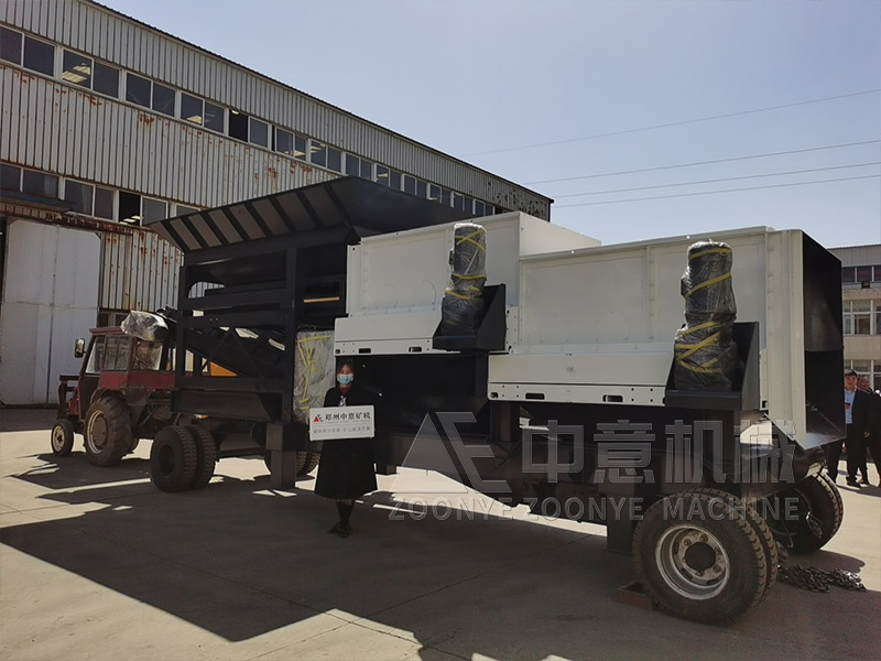 礦物垃圾處置中心全套設(shè)備滾軸篩實(shí)地工廠圖片