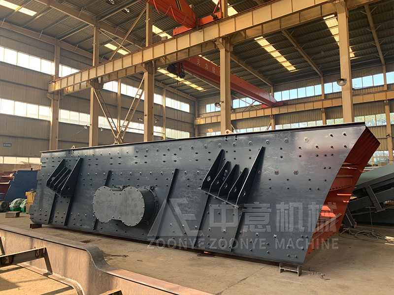 礦物垃圾處置中心全套設(shè)備振動篩實(shí)地工廠圖片